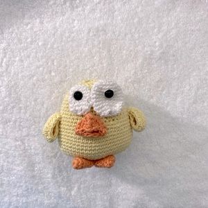 Hand crocheted Baby Chick doll Stuffed Animal